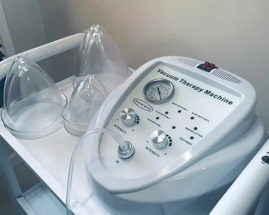 Breast and bum enhancement treatment machine at D'Vida Spa in Meyerton